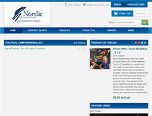Tablet Screenshot of nordicpremiums.com